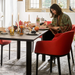 進口餐椅｜Vitra 舒適柔背扶手椅 / 餐椅  Softshell Chair / Armchair