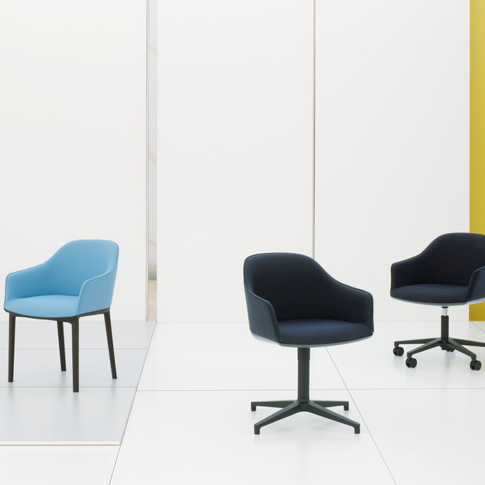 進口餐椅｜Vitra 舒適柔背扶手椅 / 餐椅  Softshell Chair / Armchair