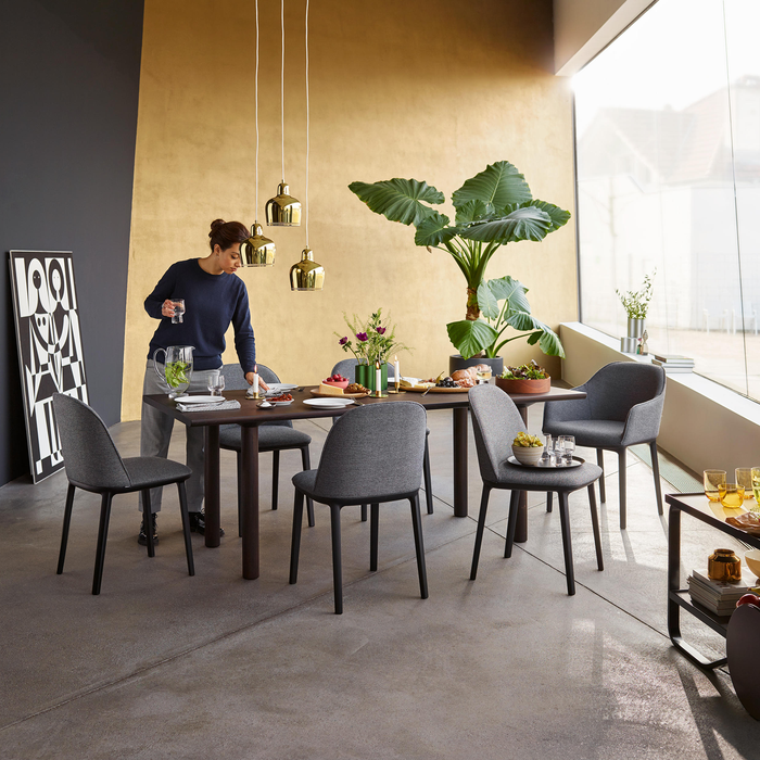 進口餐椅｜Vitra 舒適柔無扶手椅 / 餐椅 Softshell Side Chair