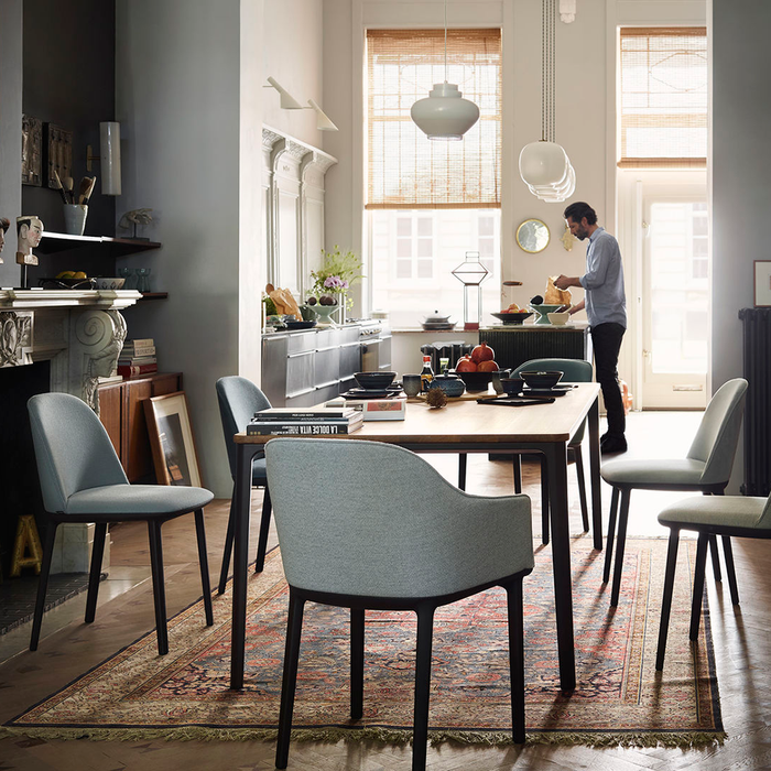 進口餐椅｜Vitra 舒適柔無扶手椅 / 餐椅 Softshell Side Chair