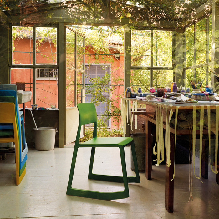 設計師單椅｜ Vitra 9 度角 繽紛搖椅 / 工作單椅Tip Ton Rocking Chair
