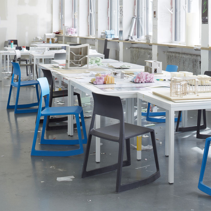 設計師單椅｜ Vitra 9 度角 繽紛搖椅 / 工作單椅Tip Ton Rocking Chair