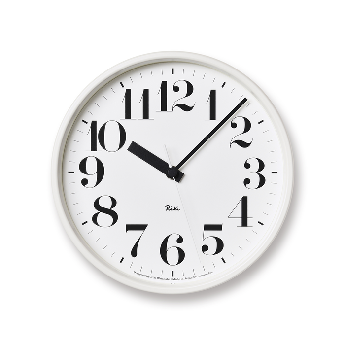 Lemnos Riki Steel Clock 現代時鐘 (數字款)