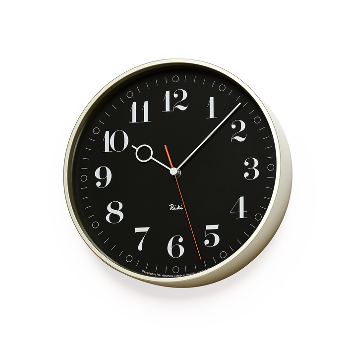 Lemnos Riki Ring Clock 渡邊力 壁鐘 (MoMA 博物館限定款 / Ø25 cm)