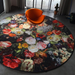 客廳地毯推薦｜Moooi 藝術伊甸園之后地毯 (Ø250 cm) Eden Queen Carpet 