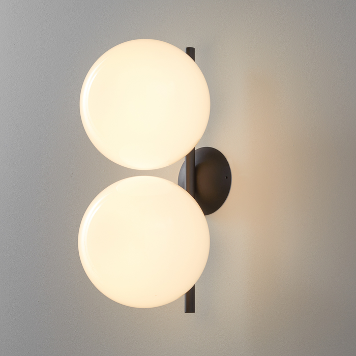 Flos IC Lights C/W 1 Double Wall Lamp 恆星壁燈 (Ø20 cm / 雙燈)