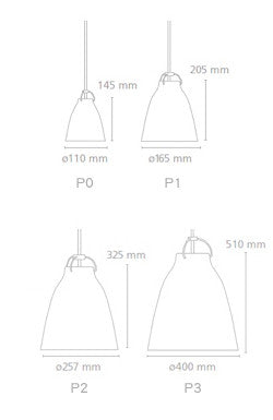 【 精選現貨優惠 】Lightyears Caravaggio Opal Suspension Lamp P0 - P3 卡拉瓦喬吊燈 (玻璃版)