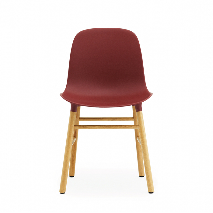 北歐餐椅｜ Normann Copenhagen 俐落單椅 (木椅腳) Form Chair 丹麥進口傢具品牌