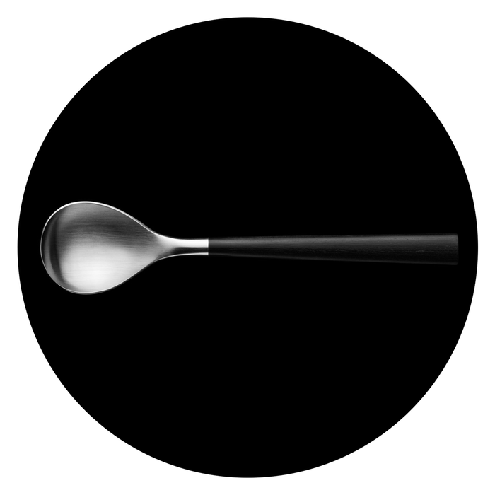 Sori Yanagi Black Birch Handle Cutlery 樺木黑柄不鏽鋼主餐匙