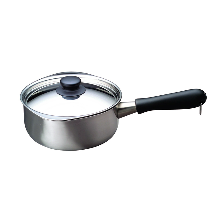 Sori Yanagi Stainless Steel Saucepan 片手鍋不鏽鋼鍋 (Ø18 cm / 附蓋)