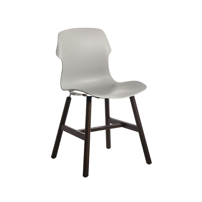 義大利進口餐椅｜Casamania 雪倫餐椅 (實木椅腳款) Stereo Dining Chair Wooden Base