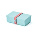 環保餐盒｜丹麥 Uhmm 折疊式長方形環保餐盒 - 粉紅色束帶款 Folding Lunch Box No.01 with Pink Strape 